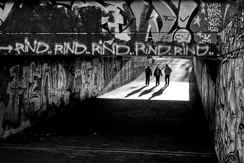 Grafitti-Tunnel - &copy; Franz Hering | Street