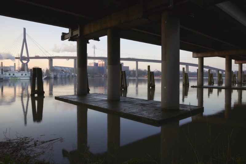 Köhlbrandbrücke - &copy; Oliver Viaña | Architecture