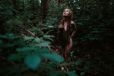 the rebirth / Konzeptionell  Fotografie von Model Lou ★2 | STRKNG