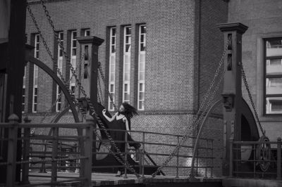 The bridge / Lost places  Fotografie von Model Sonja Meta ★3 | STRKNG