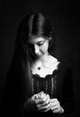 rose / Schwarz-weiss  Fotografie von Fotografin bubadibub ★6 | STRKNG