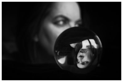 crystal ball / People  photography by Photographer Sabine Kristmann-Gros ★3 | STRKNG