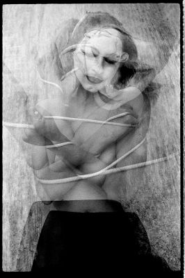 In Camera Multiple Exposure Mime #2 / Fine Art  photography by Photographer Hutch Crane ★1 | STRKNG