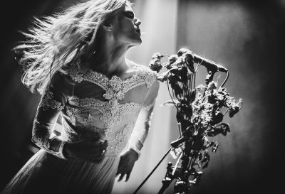 Myrkur / Performance  photography by Photographer Frederic Boivin | STRKNG