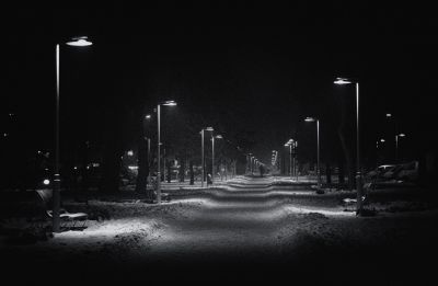 Winter alley / Stadtlandschaften  Fotografie von Fotograf DzjuSan | STRKNG