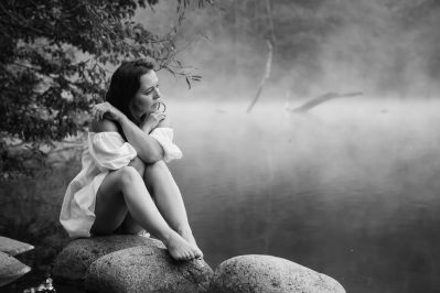 Foggy / Fine Art  photography by Model hochgefuehle_leben ★4 | STRKNG