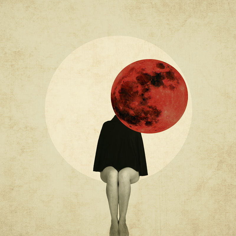 Waiting for the red moon - &copy; Alessandra Favetto | Fine Art