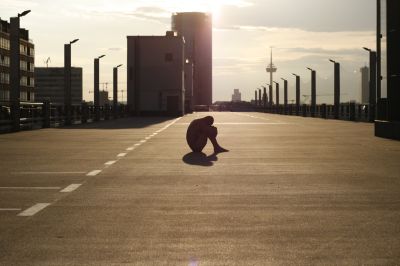 Sonnenuntergang / Nude  Fotografie von Model vampirhaut ★3 | STRKNG