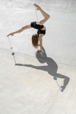 Poi / Performance  photography by Model Anna Dellarte | STRKNG