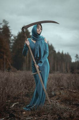 Der Schnitter Tod / Konzeptionell  Fotografie von Fotograf Christian Greller ★1 | STRKNG