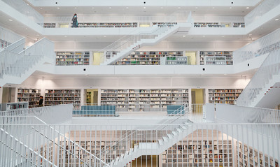 » #1/2 « / Stadtbibliothek Stuttgart / Photo Location by <a href="https://strkng.com/en/photographer/egon+k/">Photographer Egon K</a>