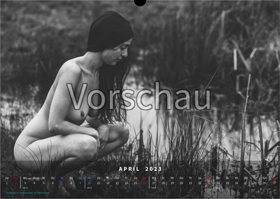 Calendar 2023 | Helin / Nude / Calendar,Dunkeltraum,Helin,Nude,Nudeart,Akt,Kalender