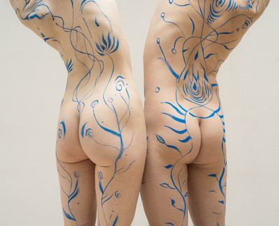 » #3/3 « / Bodypainting / Blog post by <a href="https://strkng.com/en/photographer/astrid+susanna+schulz/">Photographer Astrid Susanna Schulz</a> / 2022-06-03 11:25 / Nude