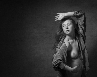 the dance / Nude / dance,dancing,model,female,young,breast,akt,nude,indoor,studio,flash,onelight,onelightsetup