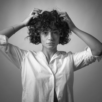 Emi / Portrait / portrait,portraiture,portraitmood,bw,bwphotography,bwportrait,curls,curly,onelightsetup,homestudio