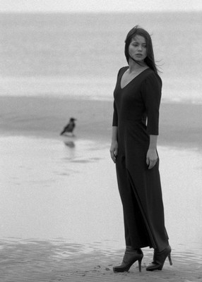 Anna, Usedom 2019 / Schwarz-weiss / anna,135film,analog,apx400,d76,fashion,blackbird,ostsee