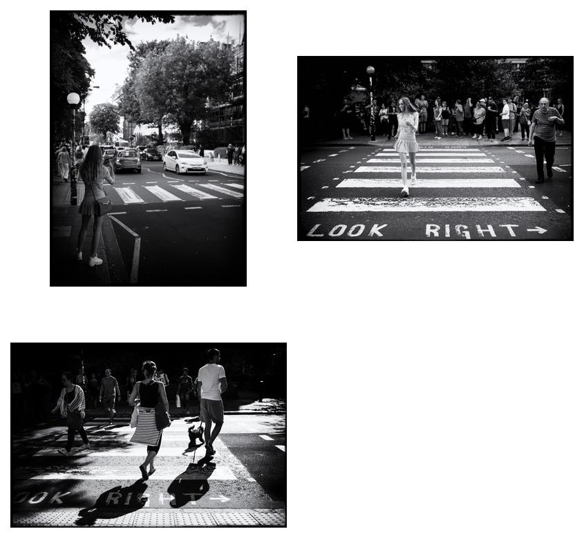 Abbey Road Zebra Crossing &copy; Fotograf Hans-Martin Doelz