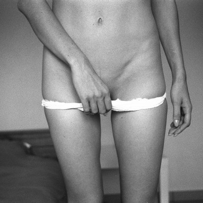 Panties 6 / Schwarz-weiss / analogphotography