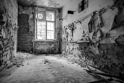 Der Klang der Stille #5 / Lost places / schwarzweiss,Lostplace,fineart