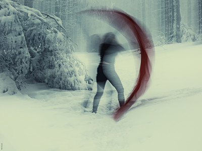 » #3/6 « / snowcorrida  |  2o21 / Blog post by <a href="https://willischwanke.strkng.com/en/">Photographer Willi Schwanke</a> / 2021-02-01 20:10 / Abstrakt