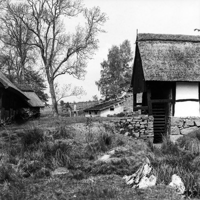 Slusegård Vandmølle / Schwarz-weiss / Slusegård Vandmølle,wassermühle,bornholm,6x6,analog,mediumformat,blackandwhite,schwarzweiss