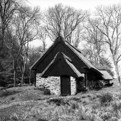 Slusegård Vandmølle / Schwarz-weiss / Slusegård Vandmølle,bornholm,wassermühle,schwarzweiss,blackandwhite,analog,mediumformat,6x6