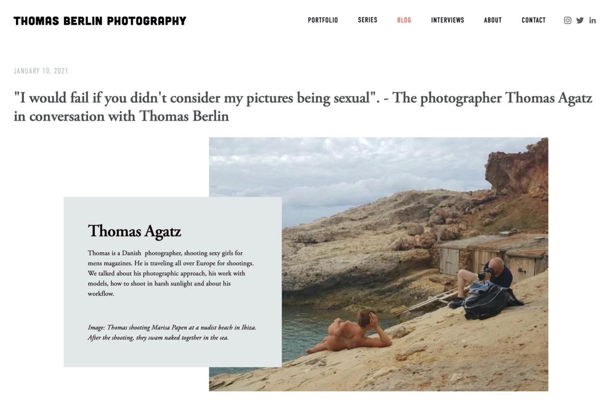 Thomas Agatz im Interview mit Thomas Berlin - Blog post by Photographer Thomas Berlin / 2021-01-18 09:54