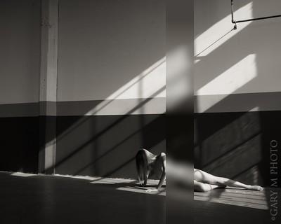 Dream grid / Nude / nude,light,figure,form,female,model,windowlight