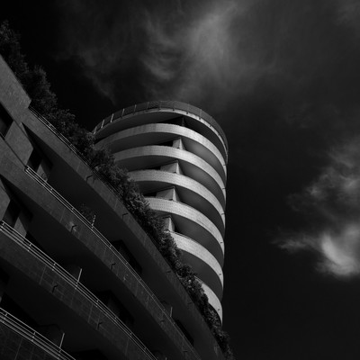 » #7/7 « / Narchitecture: integrating nature with humanity / Blog post by <a href="https://strkng.com/en/photographer/ugrandolini/">Photographer ugrandolini</a> / 2019-06-22 12:13 / Stadtlandschaften / nature,architecture,monochrome,sky