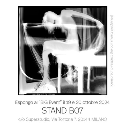 » #3/9 « / Exhibiting in Milan on 19/20 October / Blog post by <a href="https://strkng.com/en/photographer/ugrandolini/">Photographer ugrandolini</a> / 2024-10-17 08:31 / Nude / nude,monochrome,fineart