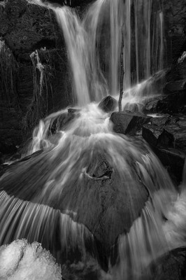 Eisgraben Waterfall / Natur / waterfall,rhoen,rhön,ice,brook