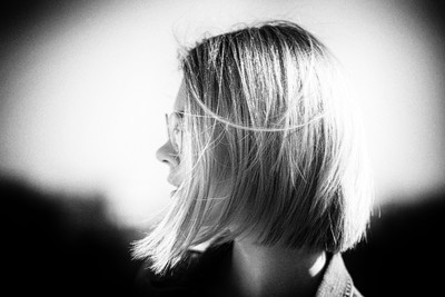 hair / Schwarz-weiss / outdoor,hair,bnw,portrait,schwarzweiss,woman