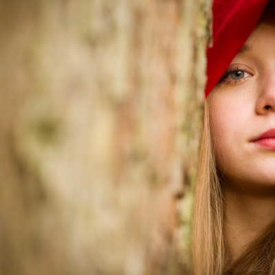 little red riding hood / Portrait / rotkäppchen