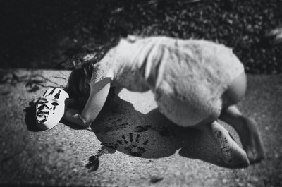 » #5/9 « / Francesca Woodman / Blog post by <a href="https://strkng.com/en/photographer/sprache+der+seele/">Photographer Sprache der Seele</a> / 2020-01-05 16:48