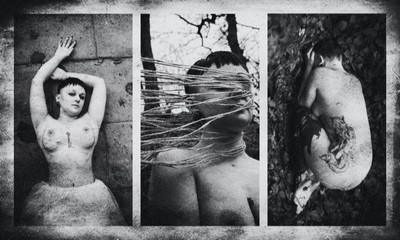 » #7/9 « / Collage / Blog post by <a href="https://strkng.com/en/photographer/sprache+der+seele/">Photographer Sprache der Seele</a> / 2020-01-17 10:45 / Fine Art / schwarzweis,sensual,stille,frau,female,woman,outdoor