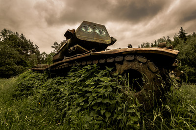 M74 - Patton / Lost places / tank,panzer,wrack,lostplace