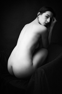 Martina / Fine Art / nude,female model,black and white