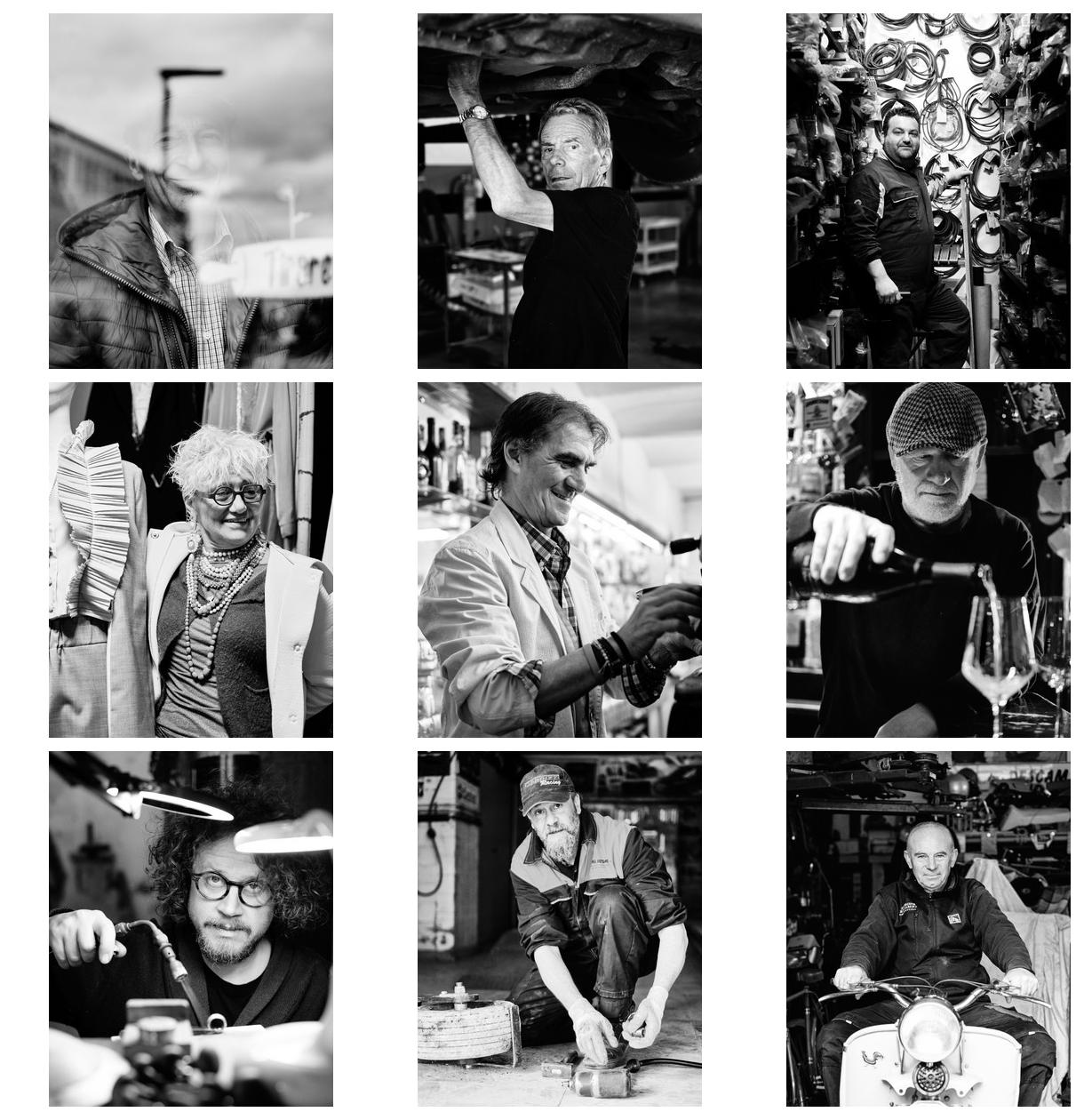 random street portraits &copy; Photographer Mauro Sini