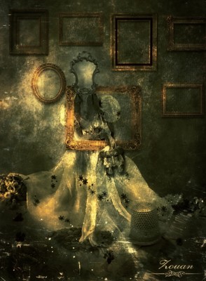 Ghost in the ruins / Fine Art / zouankourtis,zouan,vintage,weird,surrealism