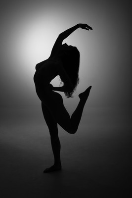 Sportlich / Nude / nude,monochrome,diefotolounge,dark,dance