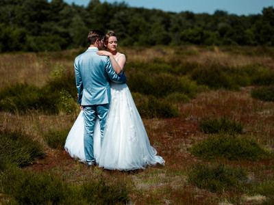 Heidelandschaft / Hochzeit / hochzeit,wedding,heide,haltern,westruperheide