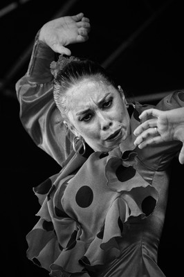 » #4/4 « / Arte Flamenco Festival 2021 / Blog post by <a href="https://strkng.com/en/photographer/surman+christophe/">Photographer surman christophe</a> / 2021-07-11 23:59 / Schwarz-weiss / flamenco
