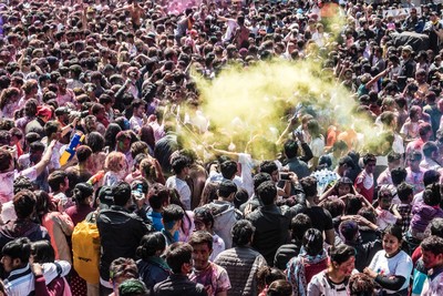 Holi-Fest in Kathmandu / Menschen / Katmandu,nepal,holi,religion
