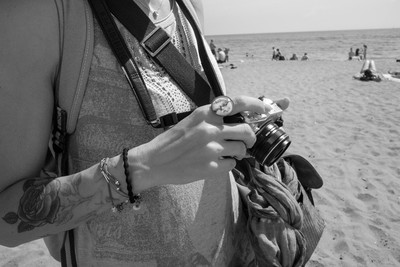 Ostia 7 / Street / streetphotography,italia,tattoo,camera