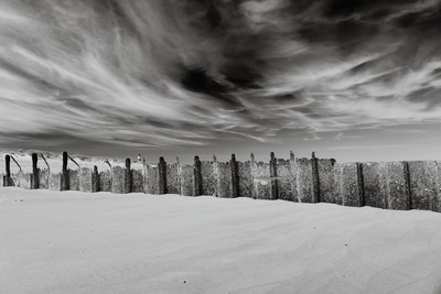 Muster im Himmel und auf dem Strand / Landscapes / strand,beach,himmel,sky