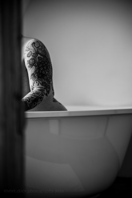 Skin / Fine Art / schwarzweiss,schwarz-weiss,inked,Selfportrait