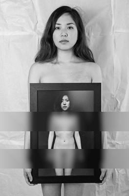 Miki No2 / Nude / nude,female,Japanese,multiple,blackandwhite