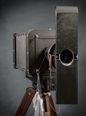 My first large format camera / Alternative Techniken