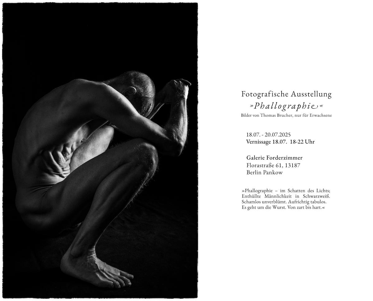 Thomas Brucher - Phallographie - Event entered by Photographer Andreas Maria Kahn / 2025-07-11 19:08