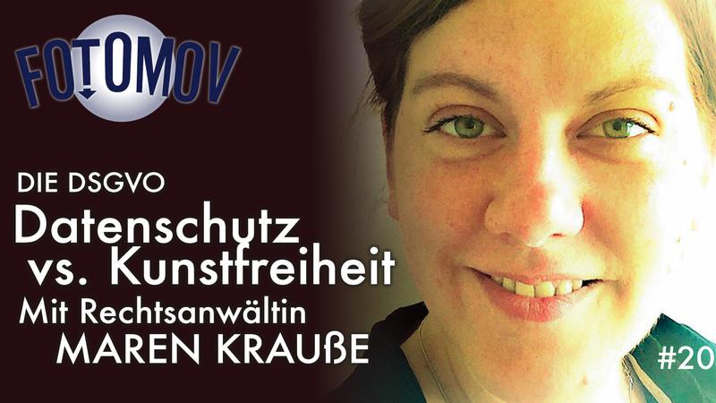 Fotografie am Scheidweg? Die neue DSGVO! Kunstfreiheit oder Datenschutz? - Veranstaltung eingetragen von  FOTOMOV BROADCAST / 17.05.2018 19:15